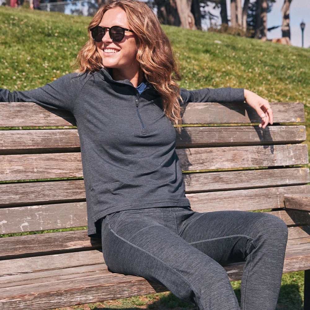 MARINE LAYER SAMSARA 1/4 ZIP PULLOVER